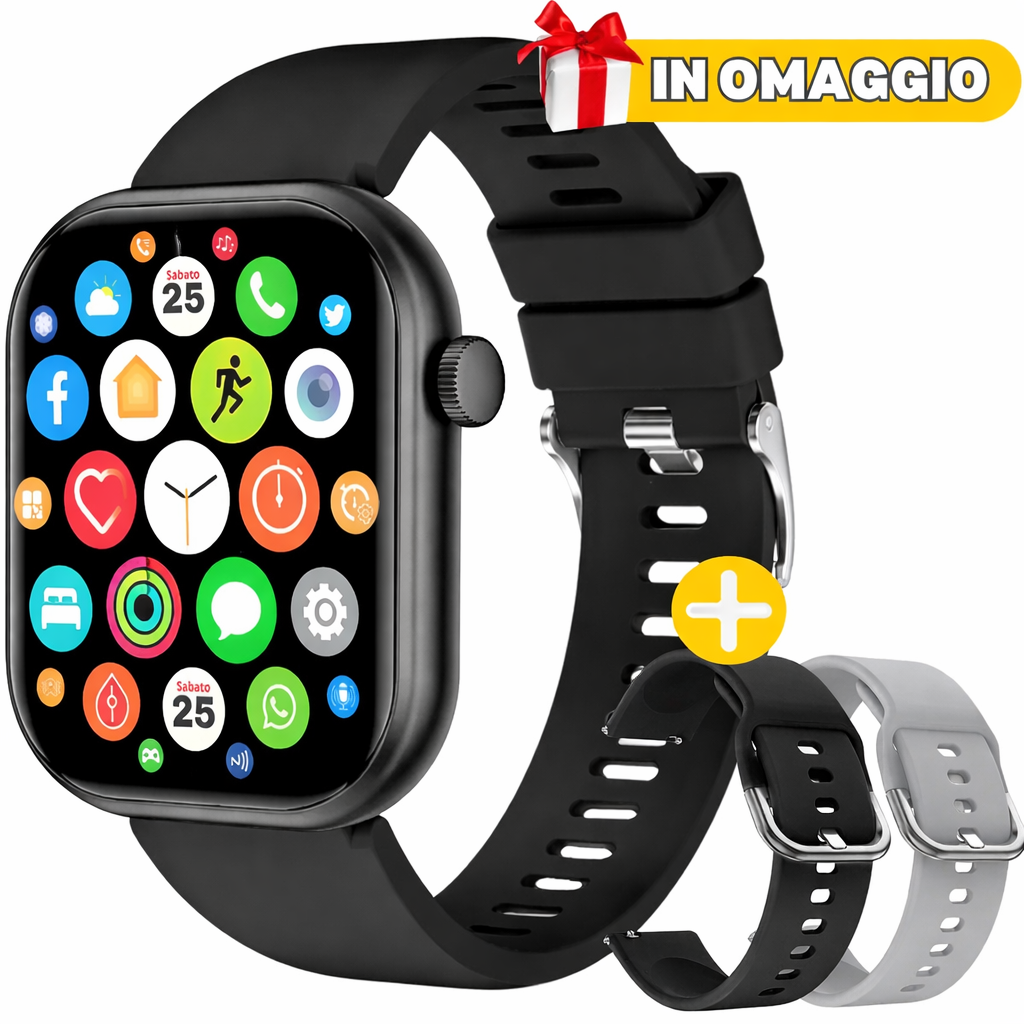 Smartwatch con cinturini intercambiabili